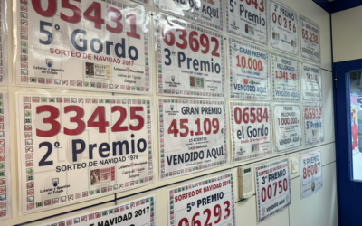 Los Premios de la Lotería de Navidad, año a año